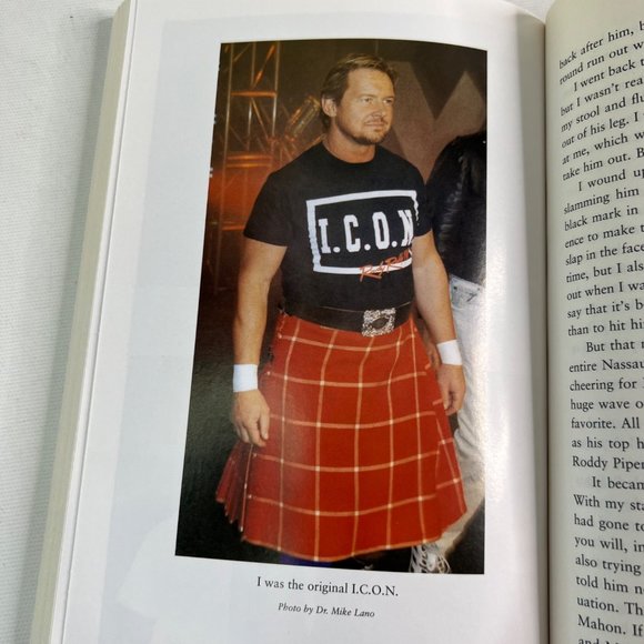 In the Pit with Piper Rowdy Roddy Piper Biography Paperback Book New - Picture 8 of 12